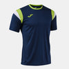 MAGLIA UOMO TERRA BLU SCURO LIME