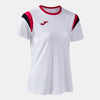 T-SHIRT DONNA TERRA BIANCO FUCSIA