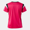 T-SHIRT DONNA TERRA FUCSIA NERA