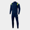 TUTA UOMO TERRA BLU SCURO LIME