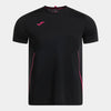 MAGLIA A MANICHE CORTE R-NIGHT NERO