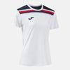 T-SHIRT DONNA TOLEDO II BIANCO BLU SCURO