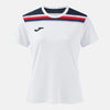 T-SHIRT DONNA TOLEDO II BIANCO BLU SCURO
