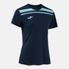 T-SHIRT DONNA TOLEDO II BLU SCURO VERDE