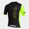 MAGLIA DA CICLISMO UNISEX CRONO NERO GIALLO FLUORESCENTE