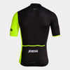 MAGLIA DA CICLISMO UNISEX CRONO NERO GIALLO FLUORESCENTE