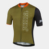 MAGLIA DA CICLISMO UNISEX CRONO KAKI NERO