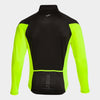 FELPA CICLISMO UNISEX CRONO NERO GIALLO FLUO