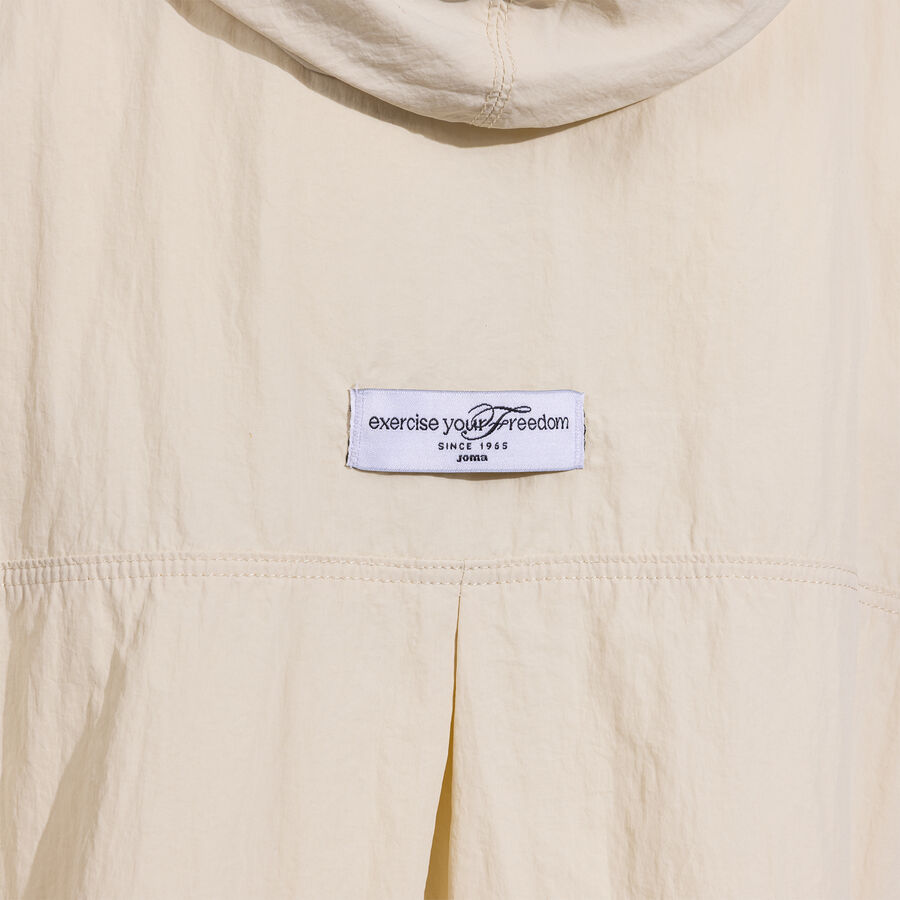 GIACCA CON CAPPUCCIO UNISEX MIMETIC BEIGE