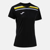 T-SHIRT DONNA TOLEDO II NERO GIALLO