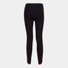 Leggings Donna Combi Torneo Nero Corallo