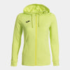 GIACCA CON CAPPUCCIO DONNA SCULPTURE II LIME