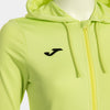 GIACCA CON CAPPUCCIO DONNA SCULPTURE II LIME