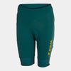 PANTALONCINO DA CICLISMO DONNA CRONO VERDE