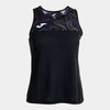 CAMISETA SIN MANGAS TORNEO CAPSULE NEGRO DONNA