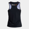 CAMISETA SIN MANGAS TORNEO CAPSULE NEGRO DONNA