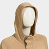 FELPA CON CAPPUCCIO DONNA SOFT BEIGE