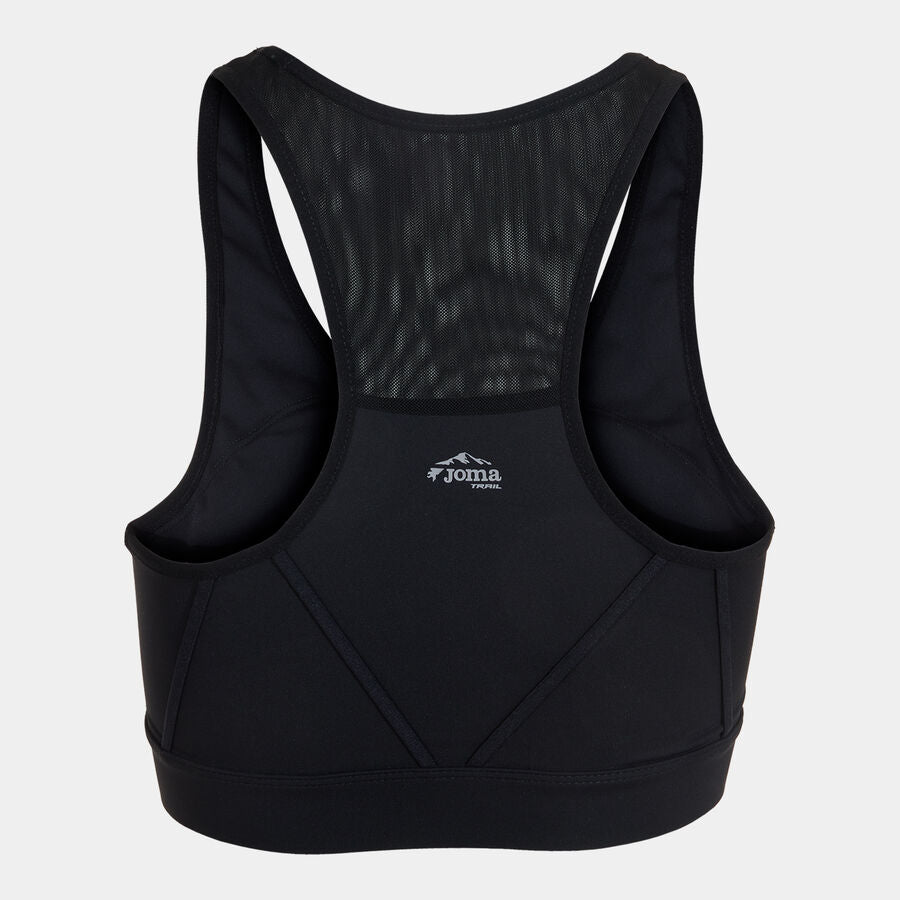 Reggiseno Sportivo Donna Trail Nero