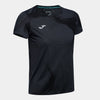 T-SHIRT MANICHE CORTE DONNA R-NIGHT ANTRACITE