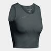 T-SHIRT SENZA MANICHE DONNA R-NIGHT ANTRACITE