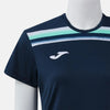 T-SHIRT DONNA TOLEDO II BLU SCURO VERDE