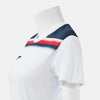 T-SHIRT DONNA TOLEDO II BIANCO BLU SCURO
