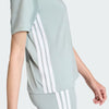 T-SHIRT IN COTONE A 3 STRISCE ESSENTIALS