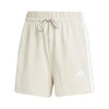 PANTALONCINO ESSENTIALS 3-STRIPES COTTON BEIGE