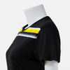T-SHIRT DONNA TOLEDO II NERO GIALLO