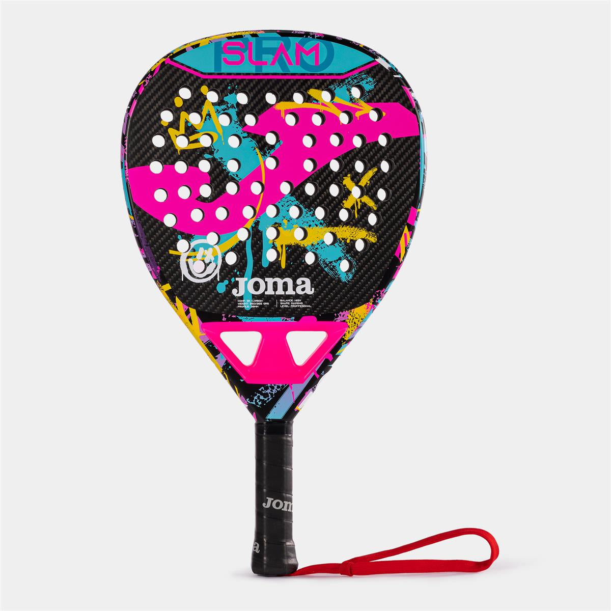 RACCHETTA PADEL SLAM PRO NERO ROSA