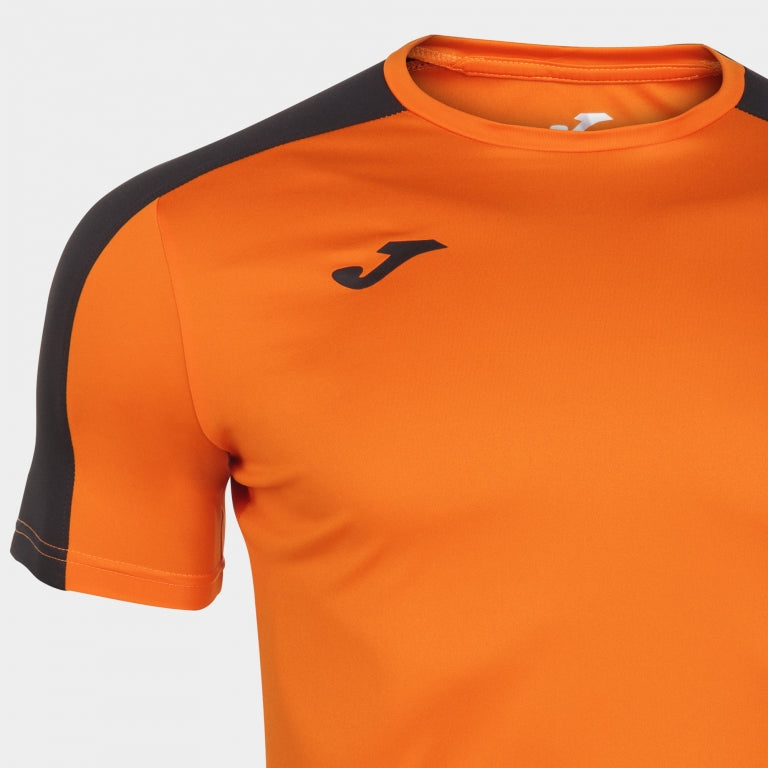 T-shirt Academy arancio-nero M/C