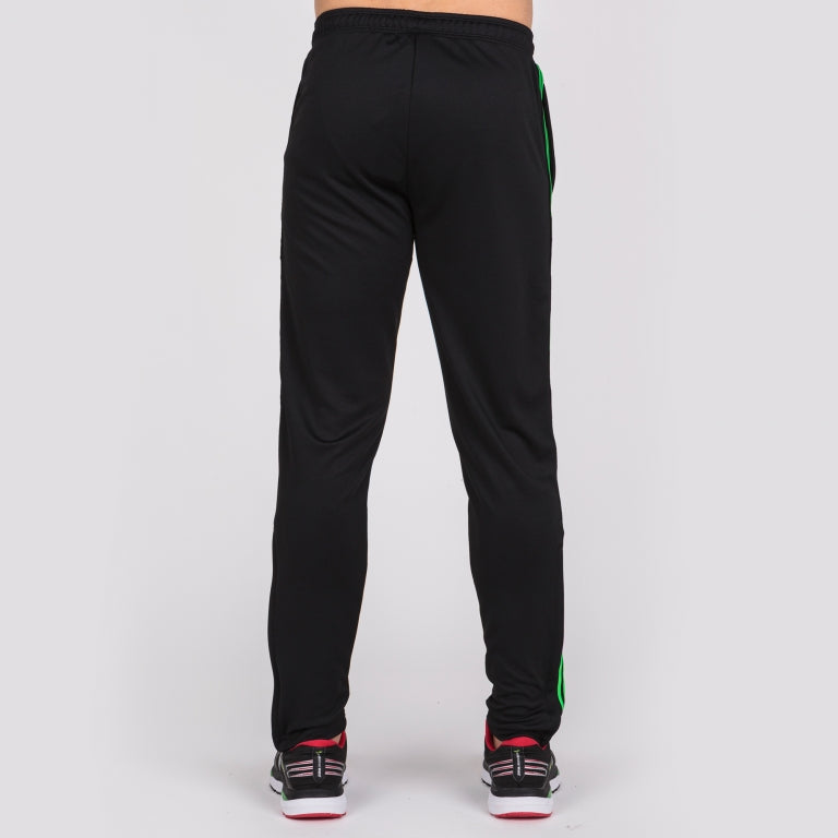 Pantalone Lungo Classic Black-Green Fluor