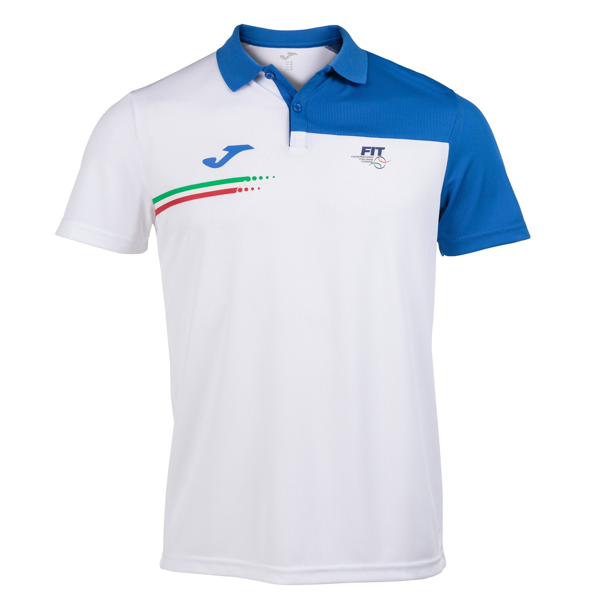 Polo Fed. Italiana Tennis Bianco-Blu