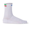 Calza Alta Fed. Italiana Tennis Bianco