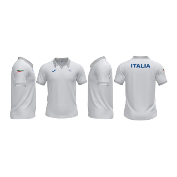 Polo Fed. Italiana Tennis Bianco