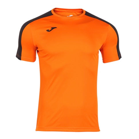 T-shirt Academy arancio-nero M/C